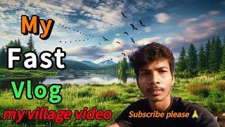 my first vlog  village farming video 