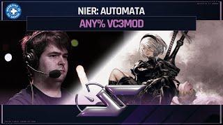 Nier: Automata en ANY% VC3MOD par allonge en 1:31:57 | SPEEDONS 2024