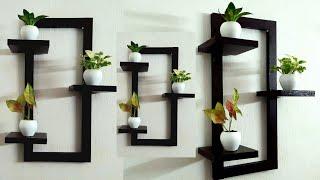 Home Decor | Wall Planter | Wooden stand for indoor plants | Wall Decor Ideas #homedecor #walldecor