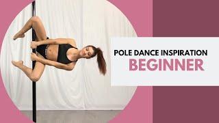 EASY POLE COMBO IN STATIC (NO INVERTED V!!!) - Poledance Ispiration 