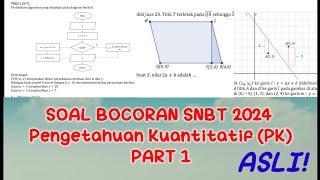 SOAL BOCORAN SNBT 2024 PK (ASLI)