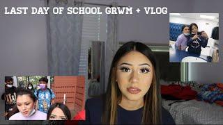 Last day of school GRWM + vlog