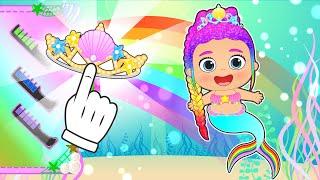 BABIES ALEX AND LILY ‍️ The Story of The Rainbow Princess Mermaid