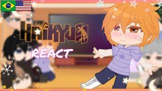 {React}  Karasuno/Haikyuu react to Tiktoks // (YAOI) // Gacha Club // PT/ENG