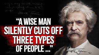 Mark Twain's Life Lessons to Learn in Youth and Avoid Regrets in Old Age #motivation #motivational