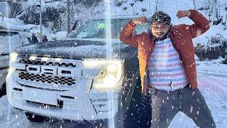 Finally इतने सालों का सपना सच हो गया आज..   FORD RAPTOR FIRST TIME IN SNOW 