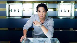 Tomohisa Yamashita Visits the Bulgari Octo Pop-up Event