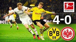 Borussia Dortmund vs. Eintracht Frankfurt I 4-0 I Haaland, Sancho, Piszczek & Guerreiro Score