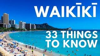 WAIKIKI TRAVEL TIPS: 33 Things to Know Before You Visit Waikiki, Hawaii