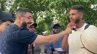 Christian visitor receives reality check on his belief | br @AliDawah  | speakers corner