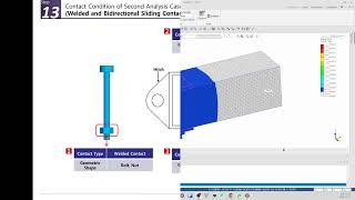 [midas NFX] Linear Static Analysis - Hitch assembly