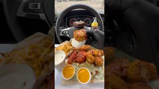 Wingstop feast again!  #mukbang #asmr #food