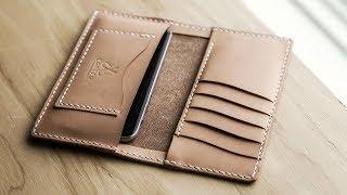 Making a Minimalist Leather iPhone Wallet