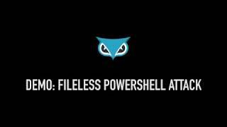 Fileless PowerShell Attack Demo