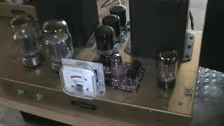 Lafayette LA-70 mono amps Amplifier restoration for Unruh May 2019