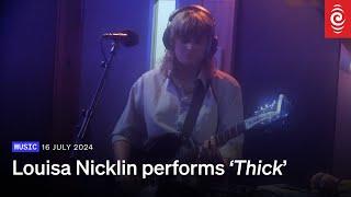 Louisa Nicklin performs ‘Thick’ for NZ Live | 16 July 2024 | RNZ