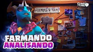 FARMANDO MILHÕES ANTES DO HAMMER JAM, EASTER EGGS + DICAS DA PRÓXIMA ATUALIZAÇÃO! CLASH OF CLANS