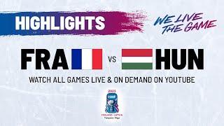 Highlights | France vs. Hungary | 2023 #IIHFWorlds