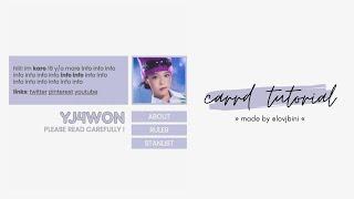 cute & simple carrd tutorial — © owner