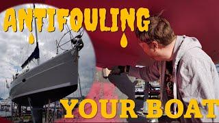 How to antifoul a small boat
