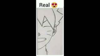 I tried recreating sayah arts#Boruto drawing #diy#shorts#subscribe