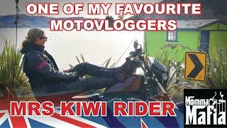 One of My Favourite Motovloggers - Mrs Kiwi Rider