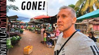 Beautiful Hmong Market CLOSED DOWN for This..!? | Now in Lao