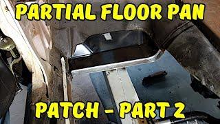 How to Replace Driver Side Front Floor Pan - Part 2 - 1971 Camaro Build