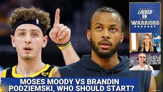 Brandin Podziemski or Moses Moody - who should start for the Golden State Warriors?