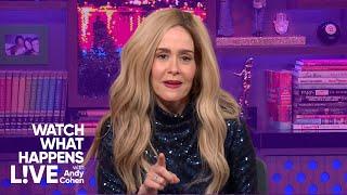 Sarah Paulson Recites Heather Gay’s “Receipts! Proof! Timelines! Screenshots!” Monologue | WWHL