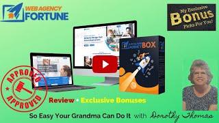 Web Agency Box Review and OTOs - Don't Get Web Agency Box Without My Custom Bonuses!