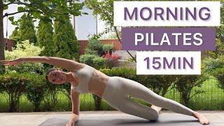 15MIN Morning Full Body Hourglass Pilates Workout // At-Home Pilates (no equipment) | Nina Fit