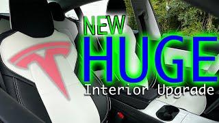 One Of My Favorite Tesla Model 3 Interior Upgrades Yet  // Kustom Cover Review/Install