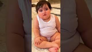 fat baby girl chubby baby  baby girl so fat so cute #shorts #chubby