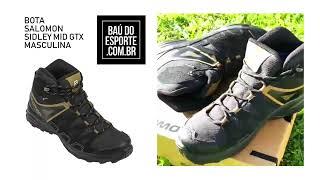 Bota  Salomon Sidley MID GTX tem no Baú  do Esporte