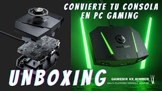 GAMESIR VX AimBox / Unboxing / Review / Conexión / Español