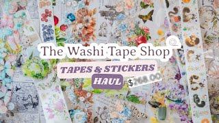 The Washi Tape Shop Haul | Vintage, Floral & Cute Washi & PET Tapes 