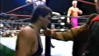NWA '89 - TV Champ Mike Rotunda vs. Sting (Part 1/2)