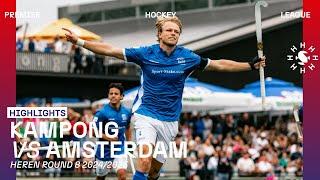 Kampong - Amsterdam  Tulp Hoofdklasse Heren ‘24/’25 RONDE 8 | Samenvatting