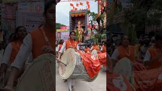 Khairatabad Ganesh 2024 | Maharashtra Puneri Dhol Tasha Performance #khairatabadganesh2024