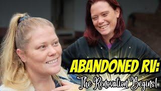 Abandoned RV Renovation: Bedroom Demo & Big Plans Begins #rvrenovation #offgrid #trashtotreasure