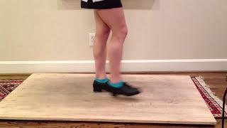 #10 - Flatfooting / Buckdance Lesson - Adding forward chug & extra sound (Miss M & Schipperke)