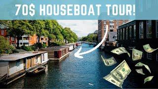 70$ Amsterdam HOUSE BOAT TOUR!