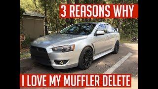 3 REASONS Why I LOVE My MUFFLER DELETE!