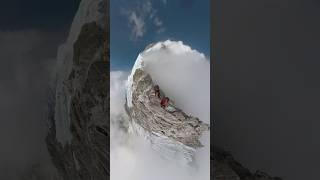 Intense Mountain Climbing on Ama Dablam in the Everest Region #Everesg #nepal #shorts