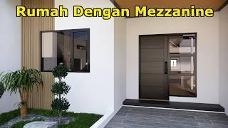 Rumah Mezzanine | 6x7 meter 3 Kamar Tidur ???