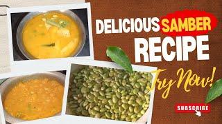 ಅವರೆಕಾಳು ಮತ್ತು ತರಕಾರಿ  ಸಾಂಬಾರ್ ರೆಸಿಪಿ | Traditional Vegetable & Avarekalu Sambar Recipe