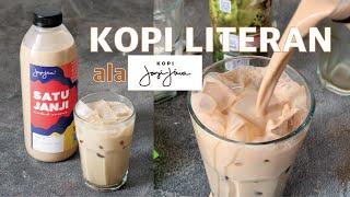 Resep Kopi Literan untuk JUALAN !! PALING LARIS, MUDAH & MIRIP YANG DIJUAL !!