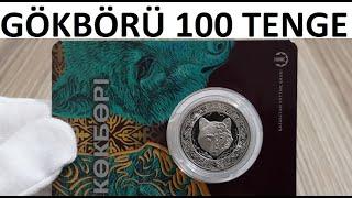 Kazakistan Gökbörü Hatıra Parası 100 Tenge