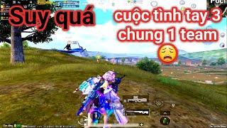 PUBG Mobile - Ghép Chung Team 2 Nam 1 Nữ Đang Suy Tình Cùng Game Quẩy Sniper Cực Đã